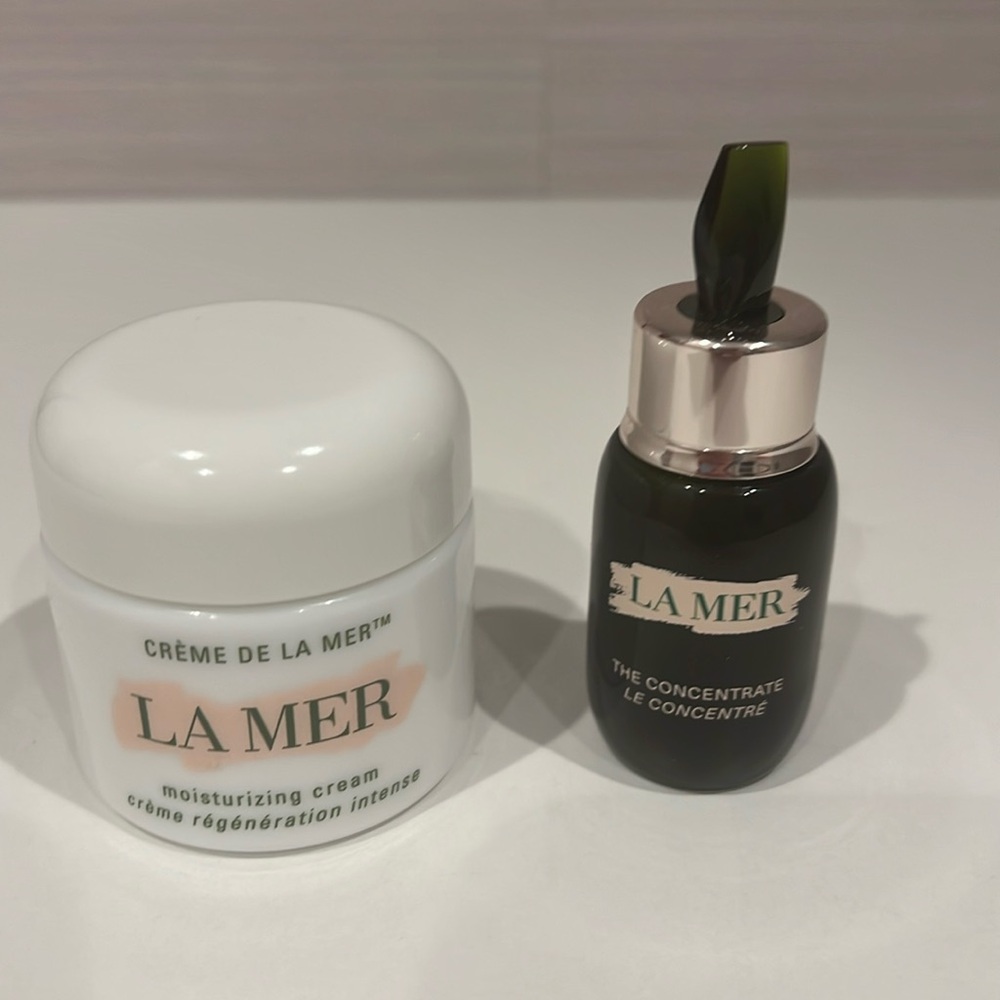 La Mee empty bottles
